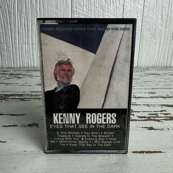 Kenny Rogers Eyes That See In The Dark 1983 RCA Cassette Tape Vintage Country - Picture 4 of 6